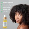 J&L Naturals | Hair Serum for Moisture, Damaged Hair, Growth | With Argan Oil & Coconut Oil | Cruelty Free, Paraben Free, Vegan | For All Hair (Growth (Normal to Thin Hair), 1 Oz (Single))