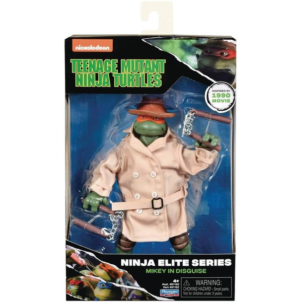 Teenage Mutant Ninja Turtles: Ninja Elite 6" Michelangelo in Disguise Figure by Playmates Toys