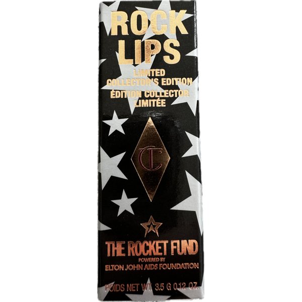 CHARLOTTE TILBURY Rock Lips Rocket Girl (cool nudey-pink) Lipstick.