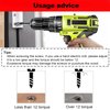 M3.5 Wood Screw Assembly Kit,Drywall Screws,Phillips Drive Flat Head Self Tapping Screw Set,Kitchen Cabinet Drywall Small Screws 300 Pcs,Length 5/8" to 2",Oxide Coated Deck Black or DIY Fasteners.