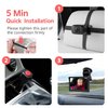 Itomoro Baby Car Camera, Dual Channel 5 inch Display with 2 IR Night Vision Camera, Easily Install Baby Car Mirror 1080P Clear Car Baby Camera for Rear Facing Seat Backseat ACZ403