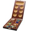 RNK Gaming Mancala Board Game with Folding Wooden Board and Colorful Glass Stones for Adults and Kids