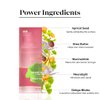 LuxaDerme Revive & Radiate 3 Step Tune-Up Kit - Cleansing Scrub, Bio Cellulose Sheet Mask, Booster Cream (Pack of 5)