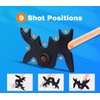 GSE Black Plastic Slip-On Bridge Portable Moosehead Bridge Head, Pool Billiard Cue Bridge Head, Billiard Pool Cue Accessories for Pool Table (1-Pack)
