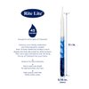 Rite Lite Premium Dripless Blue & White Hanukkah Candles - Bulk Value Pack of 45 - Decorative & Fits Most Menorahs Jewish Holiday Party Favors Accessories Decorations for All 8 Nights of Chanukah