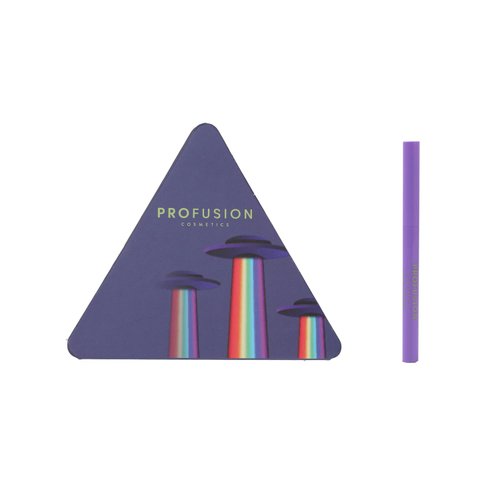 Profusion Cosmetics UFO Beam It Up Kit, 6 Shade Eyeshadow Palette With Neon Liner Shine Bright for Day to Night Stunning Eye Looks, Raise Your Makeup Routine With Premium Beauty Tool