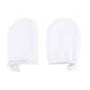 Lurrose 3Pcs Microfiber Face Cleansing Gloves Makeup Remover Face Cleansing Towel Cloth Spa Mitts Soft Washing Tool for Women Ladies Students White