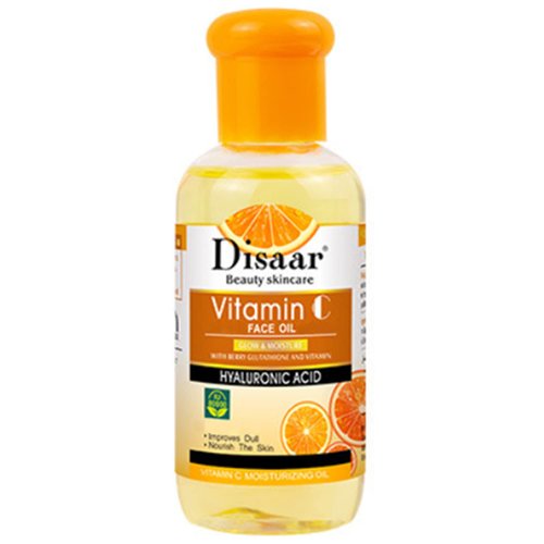 DISAAR Beauty Vitamin C Face Oil Hyaluronic Acid Facial Moisturizing Essence Nourish Skin 75ml/2.5fl.oz