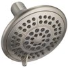 Delta Faucet 5-Setting Raincan Shower Head, Brushed Nickel Rain Shower Head, Round Shower Head, Delta High Pressure Shower Head, Water Saver Shower Head 1.75 GPM, Stainless RP78575SS