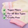 Summa Glow Deep Exfoliating Body Scrubber Mitt Exfoliating Body Scrubber Glove Exfoliator Body Scrub For Removing Dry Skin, Tan Remover, Illuminating Gloves For Skin, Shower Glove, Strawberry Skin