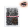Lash clusters, DIY false eyelashes 320 PCS Individual Lashes, 30D+40D 9-16MM MIX Eyelash Extension Kit, D Curl False Eyelashes At Home