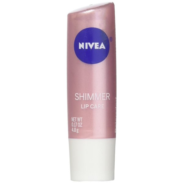 Nivea Kiss of Shimmer Radiant Lip Care, 0.17 Ounce (Pack of 4)