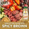 Koops' Organic Spicy Brown Mustard – Bold and Brown Mustard Sauce, Gluten-Free, Kosher, USDA Certified Organic, Made in USA, From Quality Mustard Seeds – 12 Oz, Pack of 1
