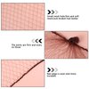 Hestya 200 Pack Hair Nets Invisible Elastic Mesh Regular 20 Inches Size with 1/4 Inches Opening, Nylon Invisible Hairnet
