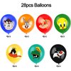 PANXI Space Jam Party Decorations, 28PCS Balloons for Space Jam Party Supplies, Includes 7 Styles Printed Ideal for Kids Baby Shower Birthday Party Decorations Favors