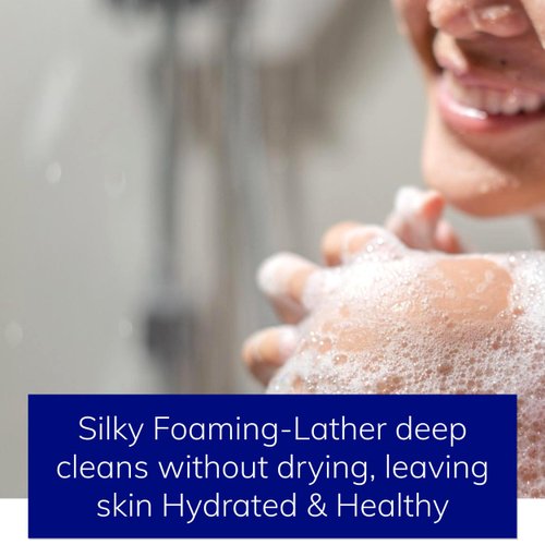 Natural Hydrating Body Wash | Silky Foaming Lather | Cleanse, Soften, Nourish & Smooth | Deep yet Gentle, Non-Drying Shower Gel | Handcrafted in Small Batches | All Skin Types | Lavender + Sage