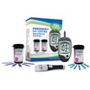 Prodigy Glucose Monitor Kit - Includes Prodigy Meter, 100ct test strips, 10ct Lancets, Lancing device, Carrying Case, Log Book