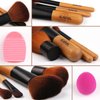 Makeup Brushes Convenient To Carry Made With Bamboo Handle and Animal Cruelty Free Soft Bristle (4 pieces)