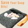 Sopurrrdy Soap Bags - Soap Savers for Bar Soap for Deep Exfoliating - Soap Pocket Exfoliating Soap Saver Pouch for Bath Shower