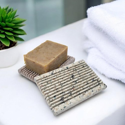 Soap Saver/Dish Reclaimed Solid Surface (I.e. Corian) (Large)