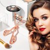 Arroyner 4Pcs Eyelash Curlers with Comb, Rose Gold Beauty Eyelashes Curlers with Built in Comb, Lash Curler Makeup Tool for Women and Girls