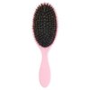 Boar Bristle Detangling Hair Brush for Curly Fine Straight Natural Tangled Hair, Anti-frizz Styling Hairbrush for Women and Men, Boar Nylon Bristle Paddle Brush
