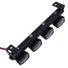 HobbyPark RC Car Light Bar Kit 4 LEDs Body Shell Roof Lights for 1/10 RC Crawler Car Truck Accessories