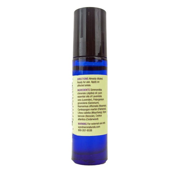 Wyndmere Clearer Skin Roll-On - Made with 100% Pure Therapeutic Essential Oils - All Natural Aromatherapy Skin Care - 0.27 oz