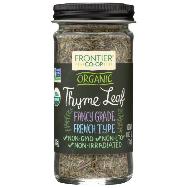 Frontier Herb Organic Whole Thyme Leaf, 0.8 oz