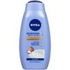 NIVEA Shea Butter Nourishing Body Wash, Moisturizing Body Wash with Nourishing Serum, Plant-Derived Oils, Essential Skin Lipids and Vitamins, 20 Fl Oz Bottle