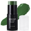 MEICOLY Witch Green Face Body Paint Stick(1.06 Oz),Hunting Camo Stick,Cream Gamora Hulk Face Paint,Waterproof Green Eye Black for Sports,Halloween Facepaint SFX Christmas Cosplay Makeup,Green