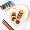 30 Pcs Cookie Food Erasers for Kids Girls, 3D Mini Kawaii Biscuit Erasers for Classroom Rewards Party Favors