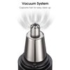 VEAGINS Nose Hair Trimmer for Men Wet Dry Facial Ear Hair Clipper with Vacuum System & Hypoallergenic Dual-Edge Blade Battery Operated Waterproof NT11