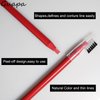 Microblading Supplies Waterproof Eyebrow Pencil-6 Pieces Red Brow Lips Mapping Pencil Set For Marking, Filling, Outlining, Tattoo Makeup Kit And Permanent Makeup Eye Brow Lip Liners (6PCS Mixed Color)