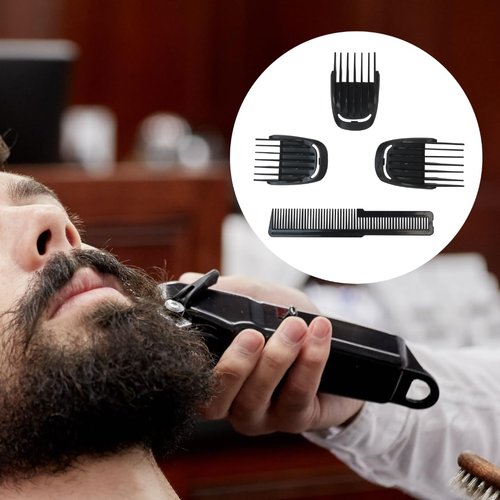 New Version Replacement 3 Piece Set (9mm 12mm 16mm) Haircut Blade Guards w/Beard Comb for P-hilips Nor-elco Multigroom MG3747 MG3748 MG3750 MG3757 MG3758 MG3760 MG3910 MG5700