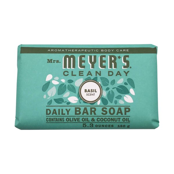 Mrs. Meyer's Bar Soap Basil 5.3 OZ