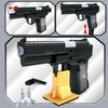 1:1QSZ92 Building Bricks Gun Toy,333 PCS Pistol Model Building Block Set Compatible with Lego,playset for Boys and Girls Ages 6+