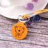 Hearing Aid Clips Hearing Aids Holder Protector Protection for BTE and ITE with Cartoon Design (Tiger)