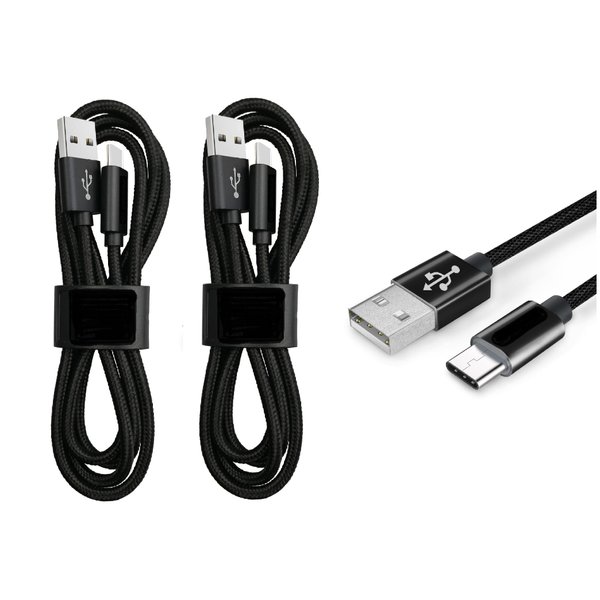 ExtremeCases Compatible TCL 30 XE 5G T767W 2X 3FT USB 3.1 Type C Cable to USB A USB 3.0 Charger Cable (Type C Cable)