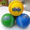 BATBUNT Foam Baseballs for Kids, Teenager Players Training Balls, Squishy Practice Baseballs for Hitting or Replacement Balls Soft Tballs - 4Pcs (Red, Blue, Yellow, Green)