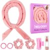 Hellodiy Heatless Curls Headband, Upgraded 67" Extra Long Heatless Curling Rod Headband Soft Heatless Hair Curler,Overnight Hair Curlers to Sleep In