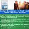 Organic Sodium Bicarbonate Alkaline Supplement For Alkalinity. Support Kidneys & Stomach Acid Neutralizer with Alkaline Superfoods. Sodium Bicarbonate Powder Kidney Immune Support Antacid Sports 2 LB.