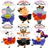 Halloween Party Favors for Girls Dance 18Pack with Scrunchies, Halloween Girly Ballerina Goodie Bag Stuffers, Halloween Non Candy Treats, Halloween Ballet Class Gifts School Handouts Stuff Treat Bags