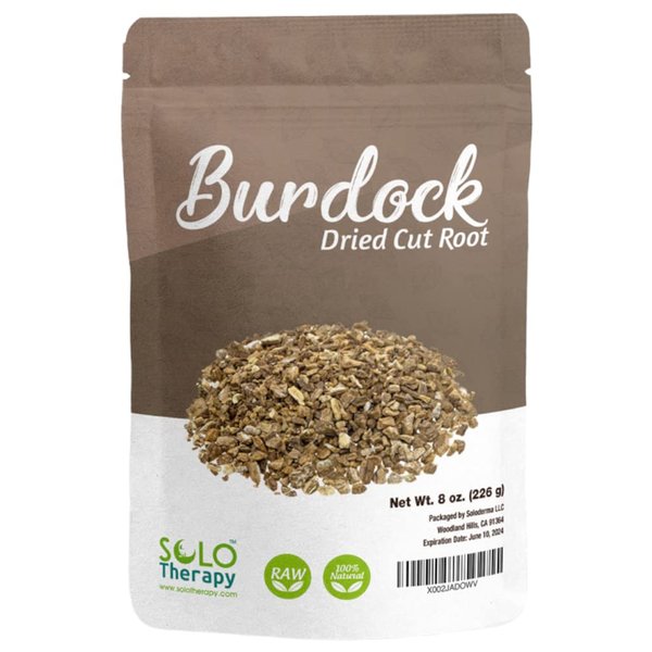 Burdock Root, Dried Cut & Sifted, 8 oz, Arctium lappa L, Burdock Herbal Tea, Product from Turkey, Packaged in the USA (8 oz.)