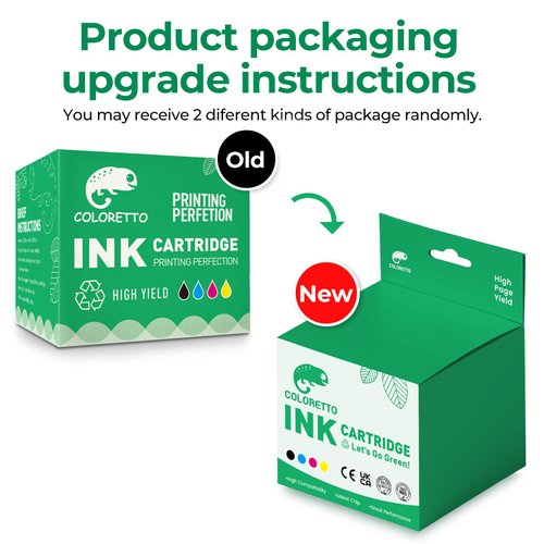 COLORETTO Remanufactured Printer Ink Cartridge Replacement for HP 901XL to use with HP Officejet 4500 G510a G510g G510n J4500 J4524 J4624 J4660 J468 (1 Black+1 Color) Combo Pack