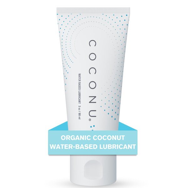 Coconu Water Based Personal Lubricant | Vegan | for Couples, Men, Women and Personal Use | Cruelty Free, Edible, Hypoallergenic | 3.0 oz