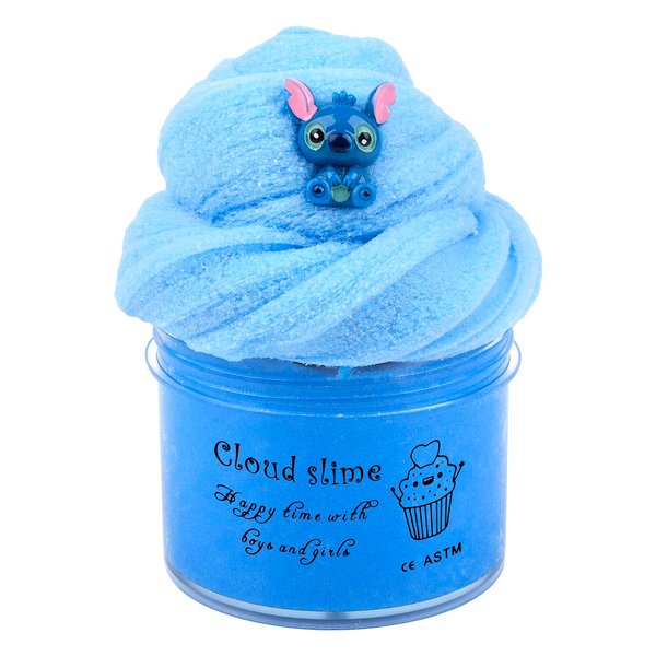 BeiyeiDei Blue Cloud Slime, Soft and Non-Sticky Slime Toy, Girls and Boys Stress Relief Creative DIY Toy, for Kids Education, Party Favor, Gift Birthday(7oz 200ml)