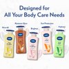 Vaseline Healthy Bright Sun Protection Body Lotion SPF 30 400 ml, Daily Moisturizer for Dry Skin, Gives Non-Greasy Glowing Skin - For Men & Women
