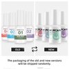 Morovan Dip Powder Liquid Set with Activator Base Top Coat and Dipping Powder Brush Saver 4pcs 0.5oz for Dip Powder Nail Kit