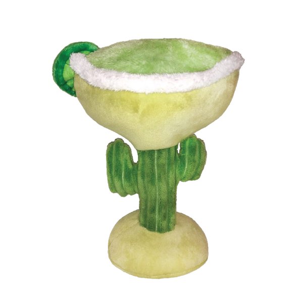 Huxley & Kent for Dogs | Margarita Loco (Small) | Power Plush Dog Toy with Squeaker | Funny Dog Toy | Cute Dog Toy | H&K Squeaky Dog Toy